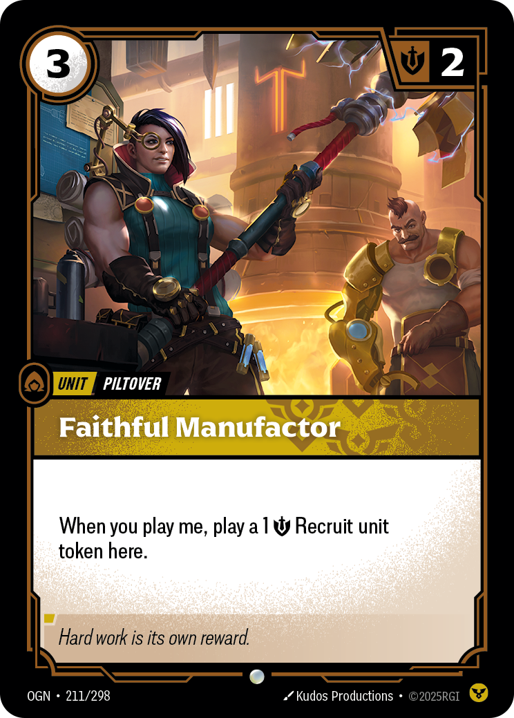 Faithful Manufactor (Origins OGN-211)