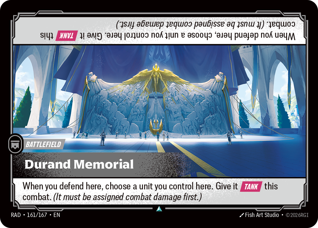 Durand Memorial (Radiance RAD-161/167)