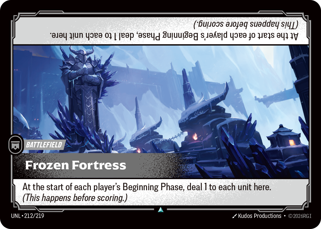 Frozen Fortress (Unleashed UNL-212)