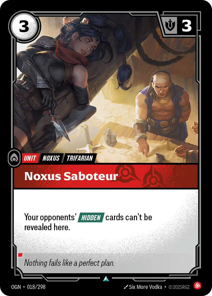 Noxus Saboteur (Origins OGN-018)