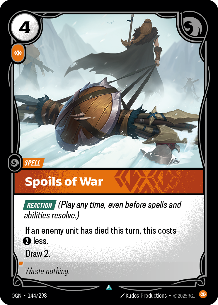 Spoils of War (Origins OGN-144)