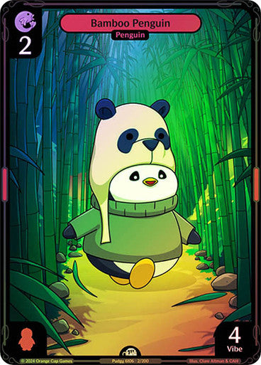 002 - Bamboo Penguin - Foil