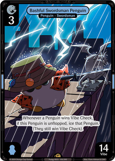 103 - Bashful Swordsman Penguin