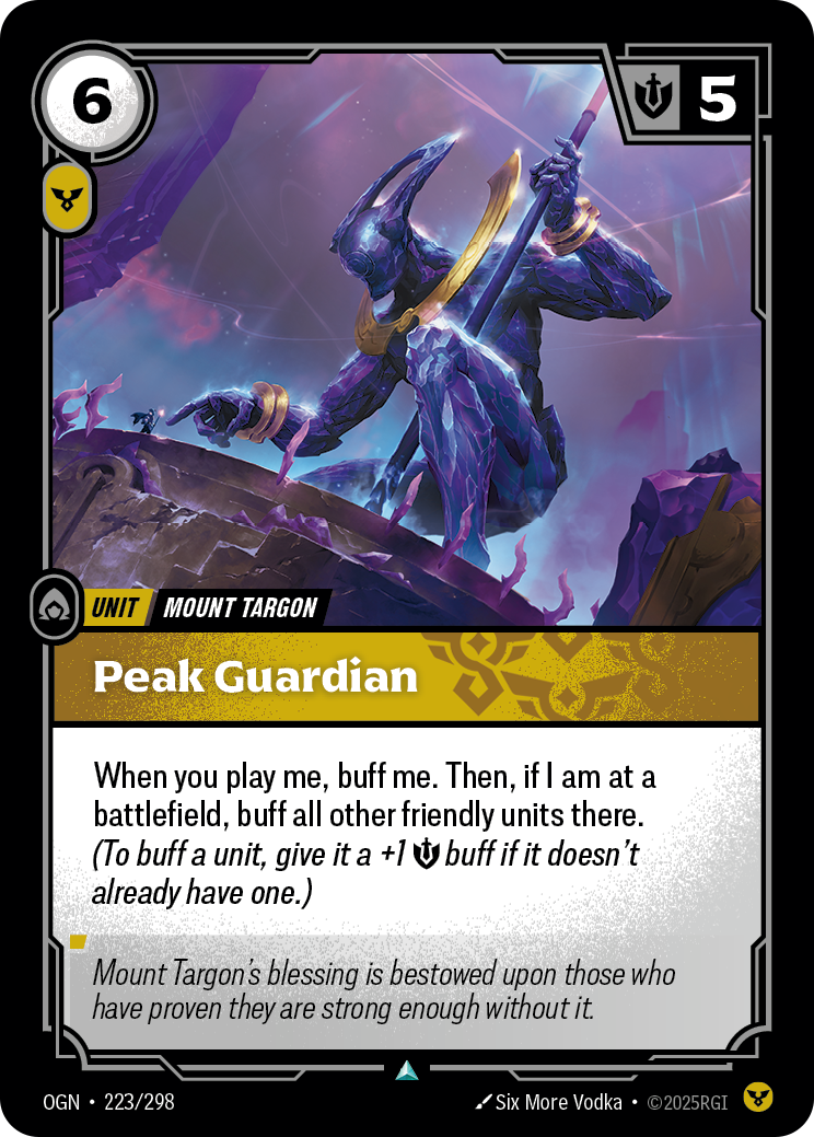 Peak Guardian (Origins OGN-223)