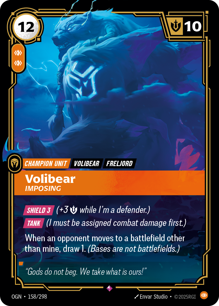 Volibear - Imposing (Origins OGN-158)