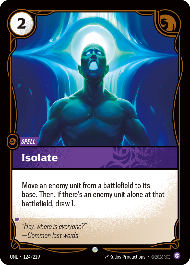 Isolate (Unleashed UNL-124)