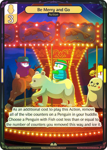 043 - Be Merry and Go - Foil