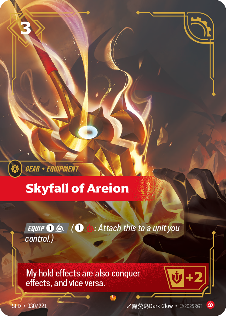 Skyfall of Areion (Spiritforged SFD-030)