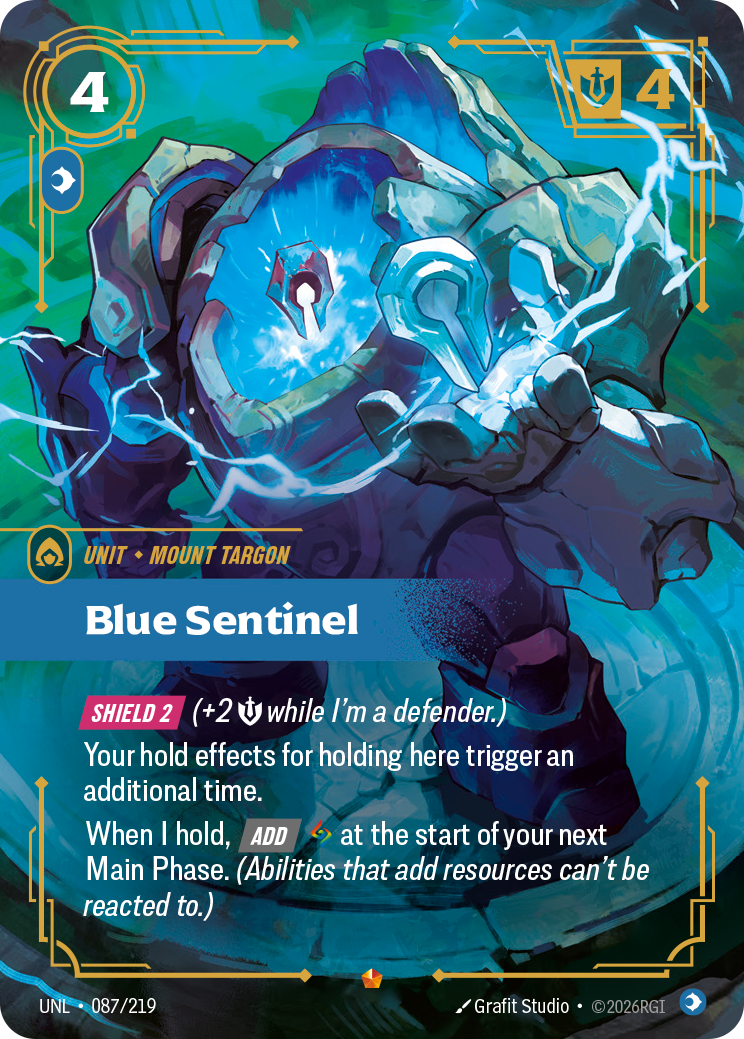 Blue Sentinel (Unleashed UNL-087)