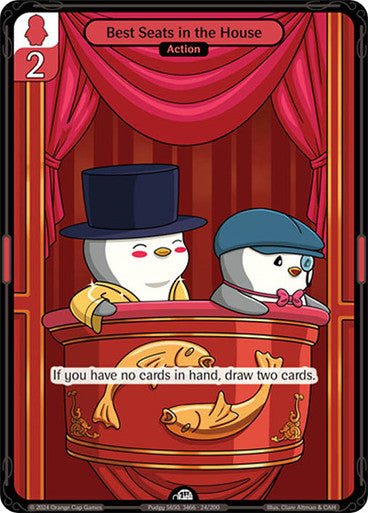024 - Best Seats in the House