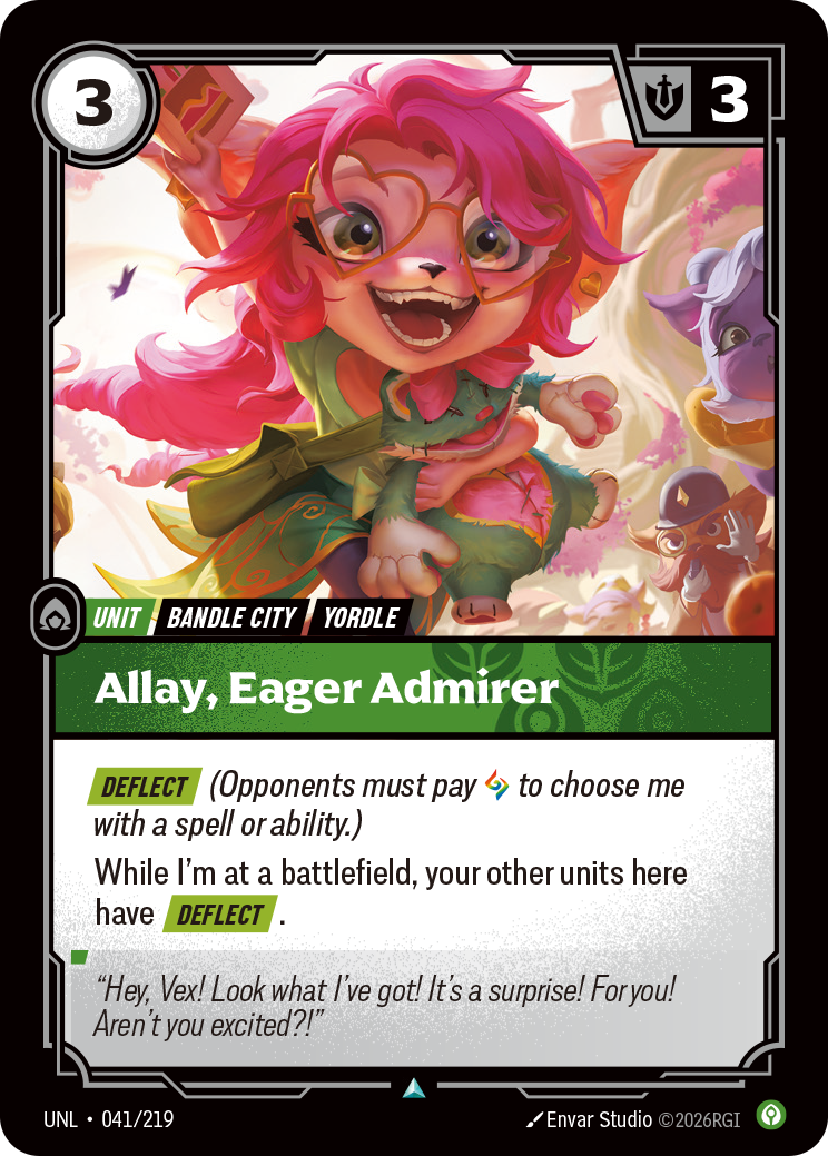 Allay, Eager Admirer (Unleashed UNL-041)