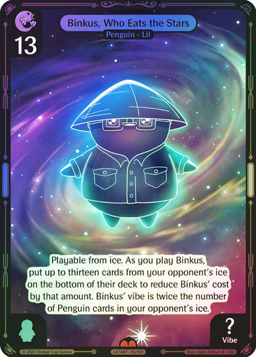 085 - Binkus, Who Eats the Stars - Foil