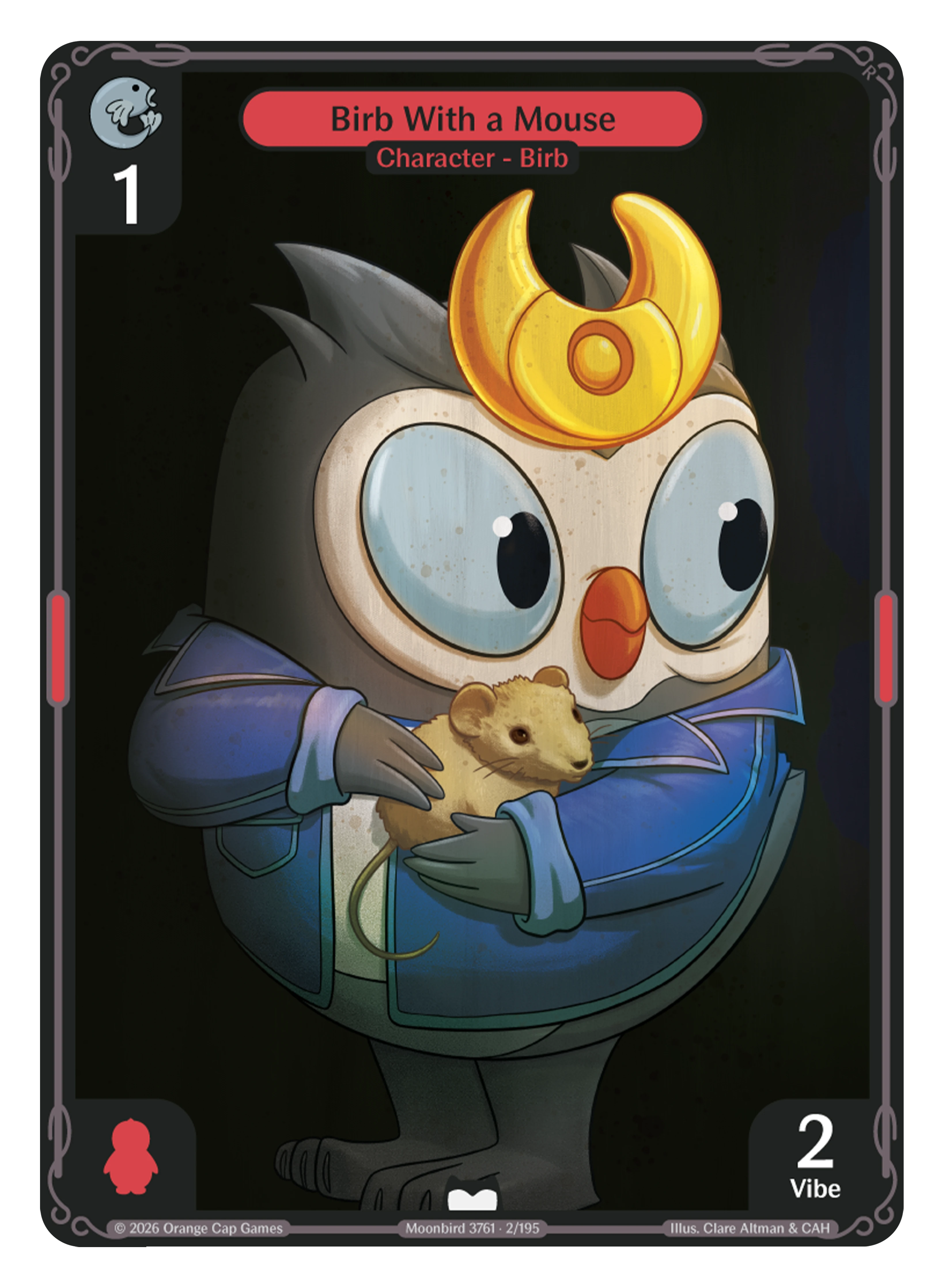 002 - Birb With a Mouse