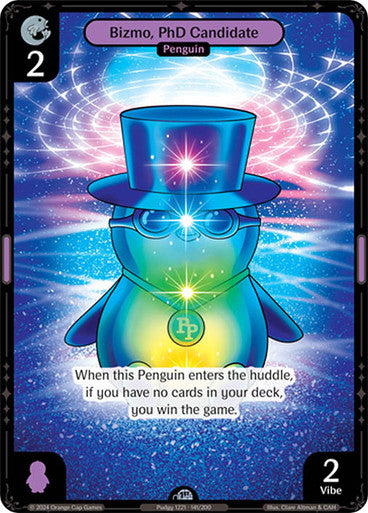 141 - Bizmo, PhD Candidate