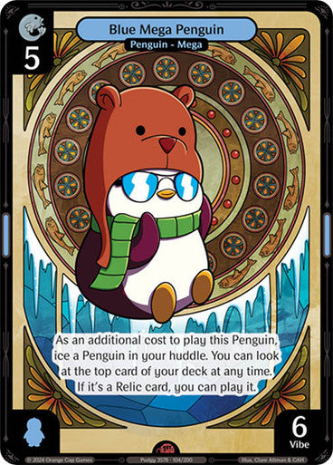 104 - Blue Mega Penguin