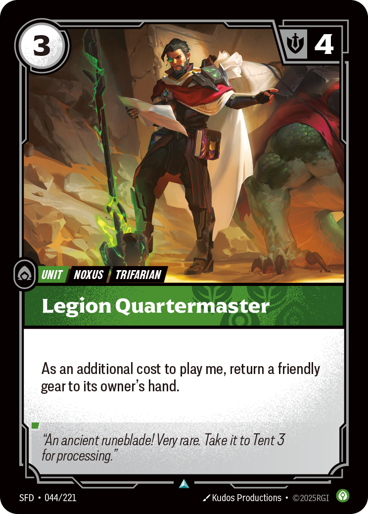 Legion Quartermaster (Spiritforged SFD-044)
