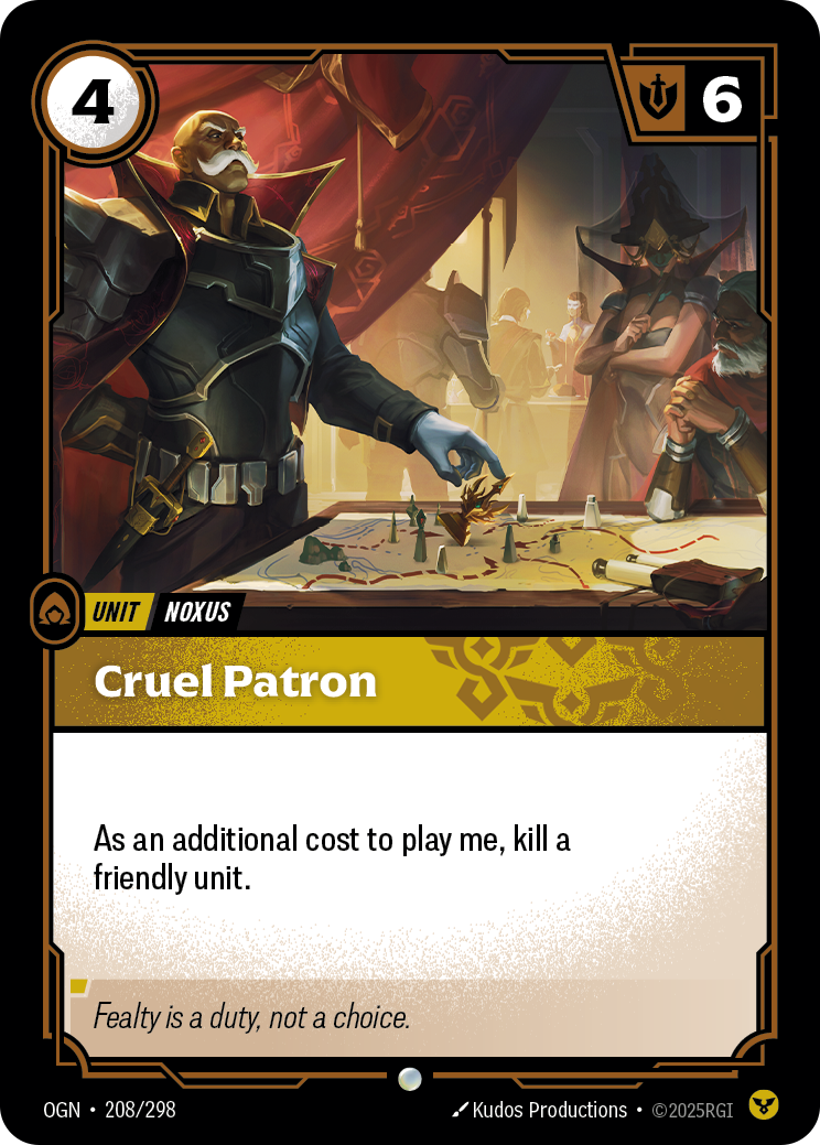 Cruel Patron (Origins OGN-208)
