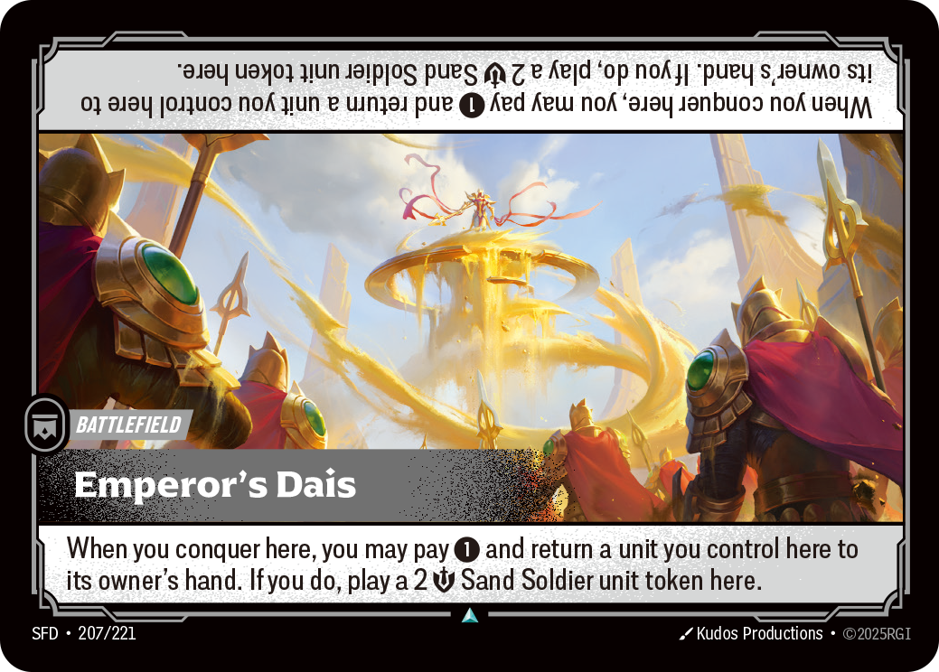 Emperor's Dais (Spiritforged SFD-207)