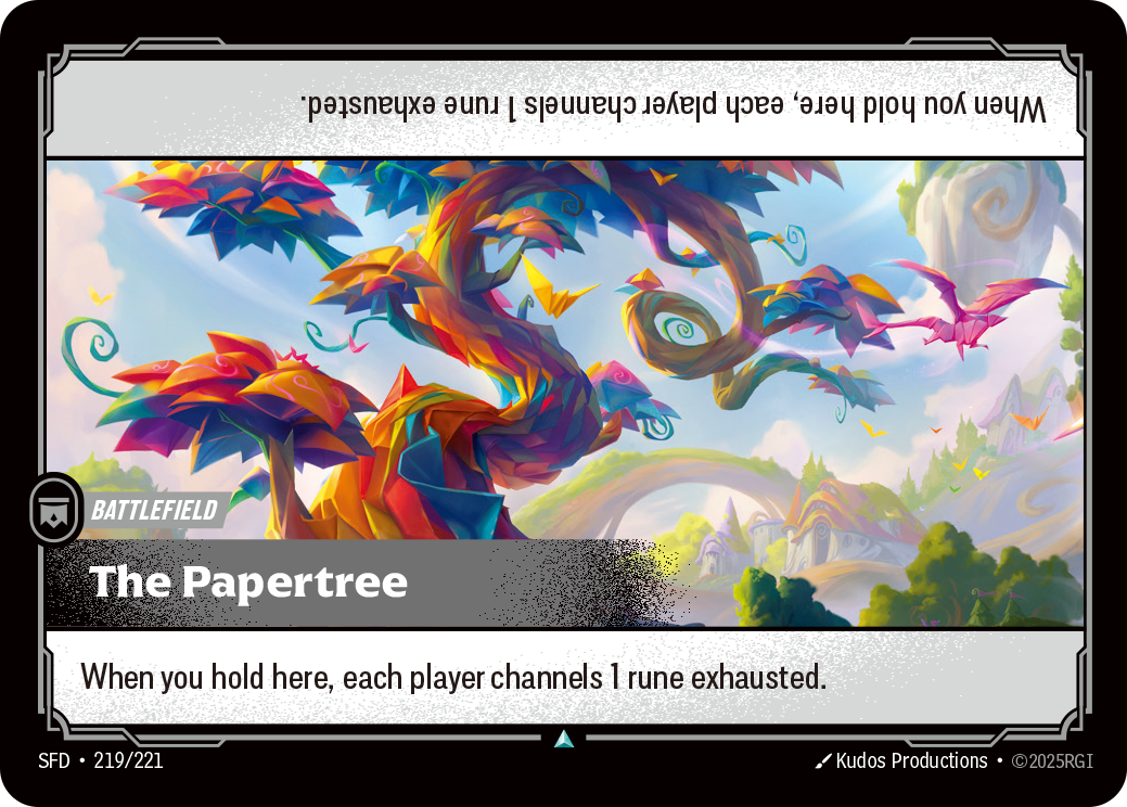 The Papertree (Spiritforged SFD-219)