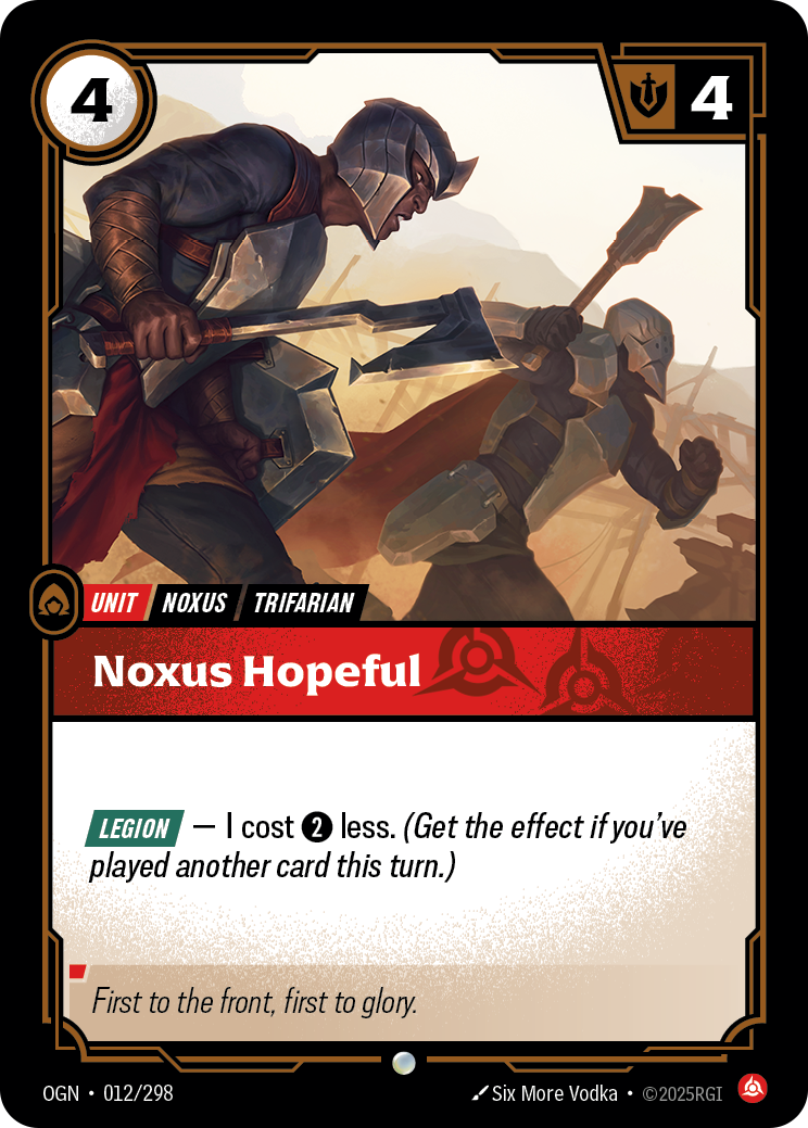 Noxus Hopeful (Origins OGN-012)