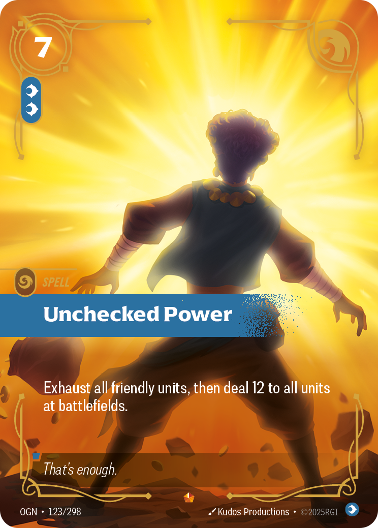 Unchecked Power (Origins OGN-123)