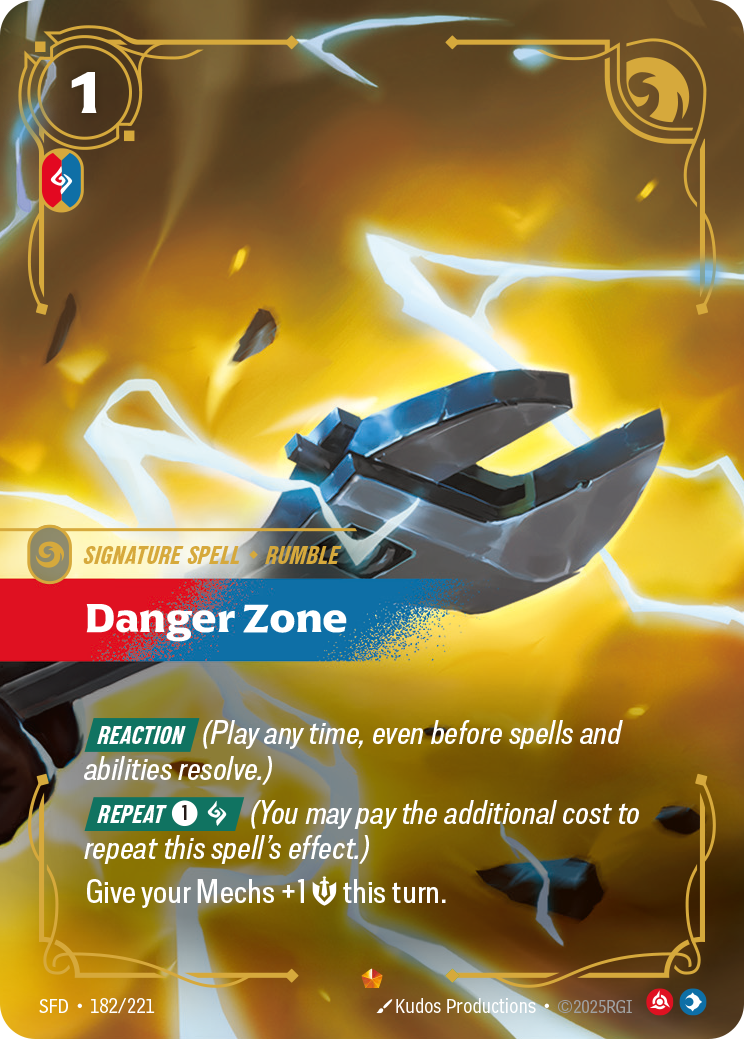 Danger Zone (Spiritforged SFD-182)