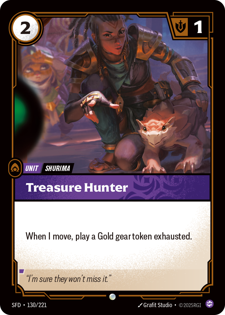 Treasure Hunter (Spiritforged SFD-130)