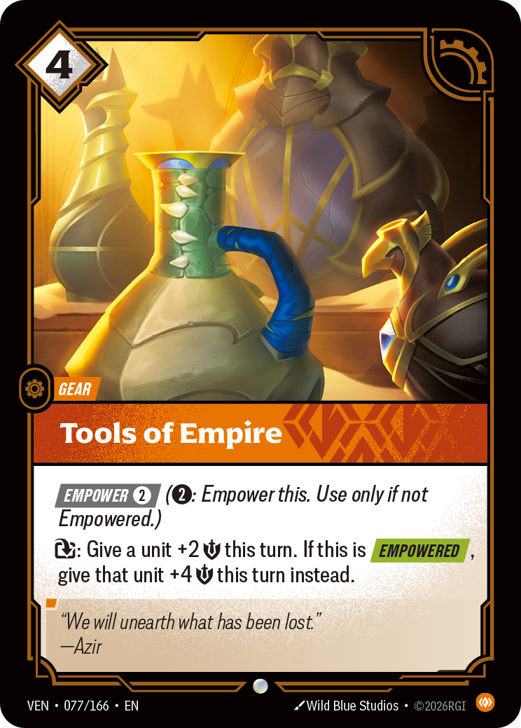 Tools of Empire (Vendetta VEN-077)