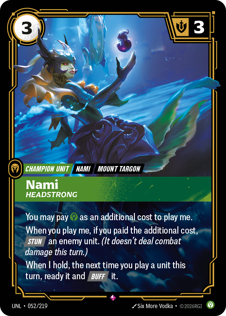 Nami - Headstrong (Unleashed UNL-052)