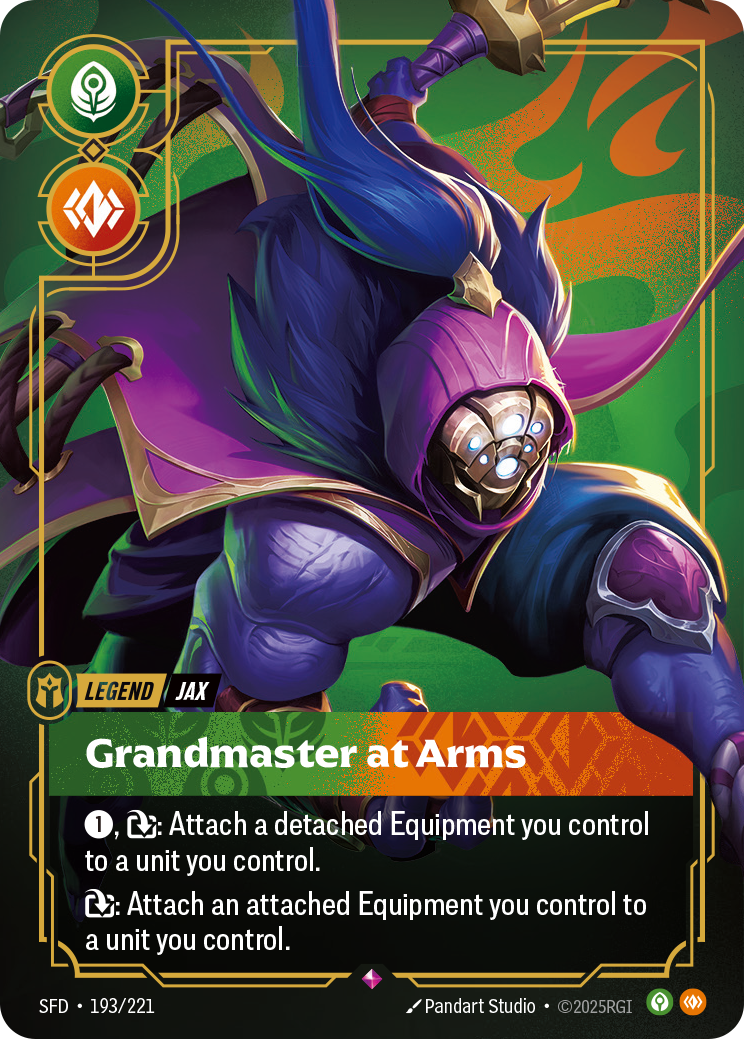 Jax - Grandmaster At Arms (Spiritforged SFD-193)