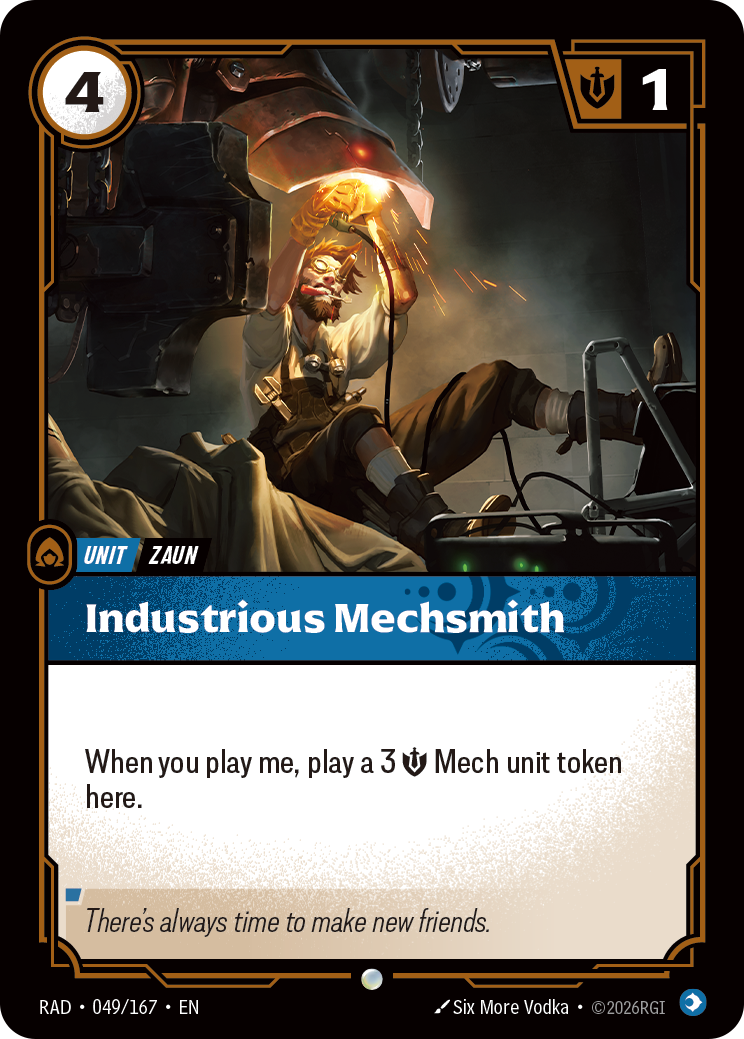 Industrious Mechsmith (Radiance RAD-049/167)