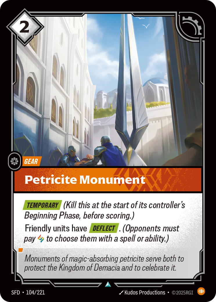 Petricite Monument (Spiritforged SFD-104)