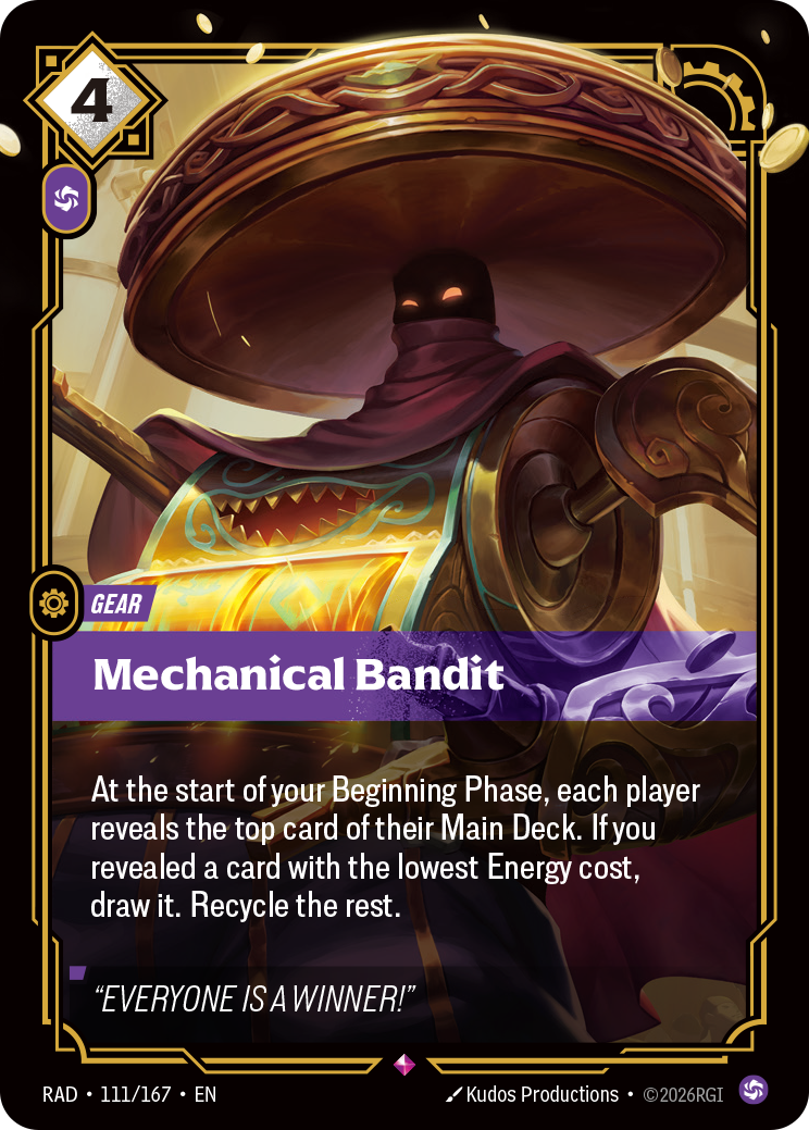 Mechanical Bandit (Radiance RAD-111/167)