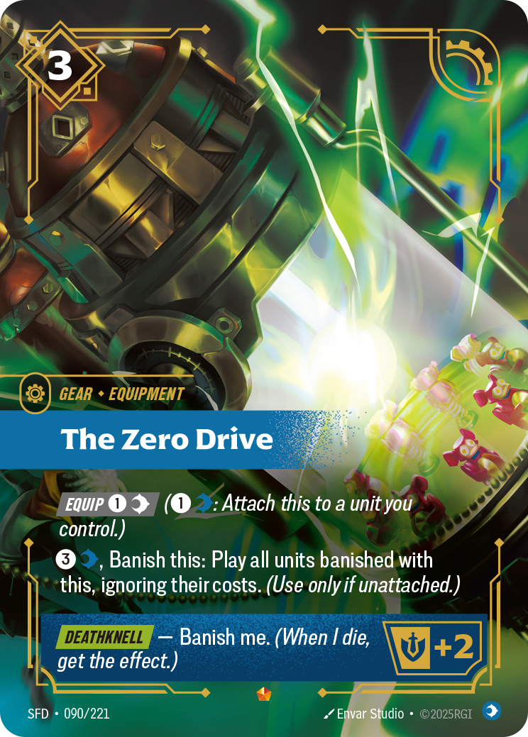 The Zero Drive (Spiritforged SFD-090)