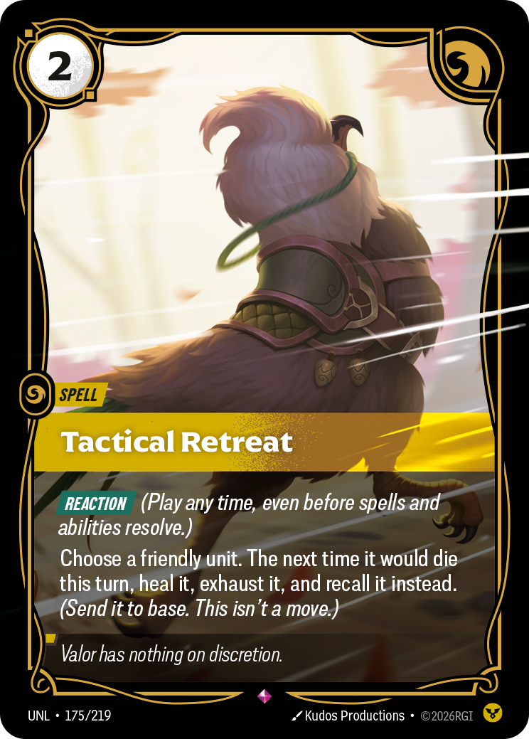 Tactical Retreat (Unleashed UNL-175)