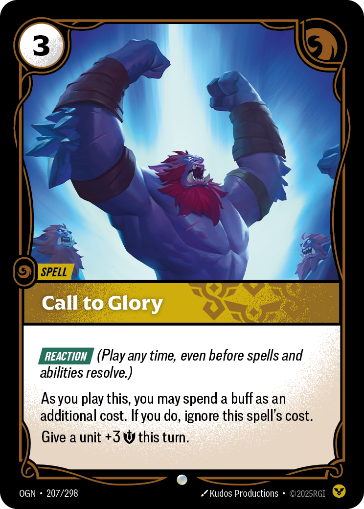 Call to Glory (Origins OGN-207)