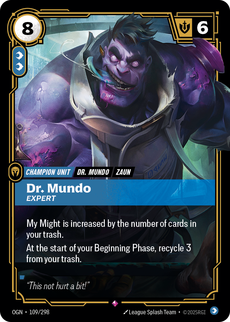 Dr. Mundo - Expert (Origins OGN-109)