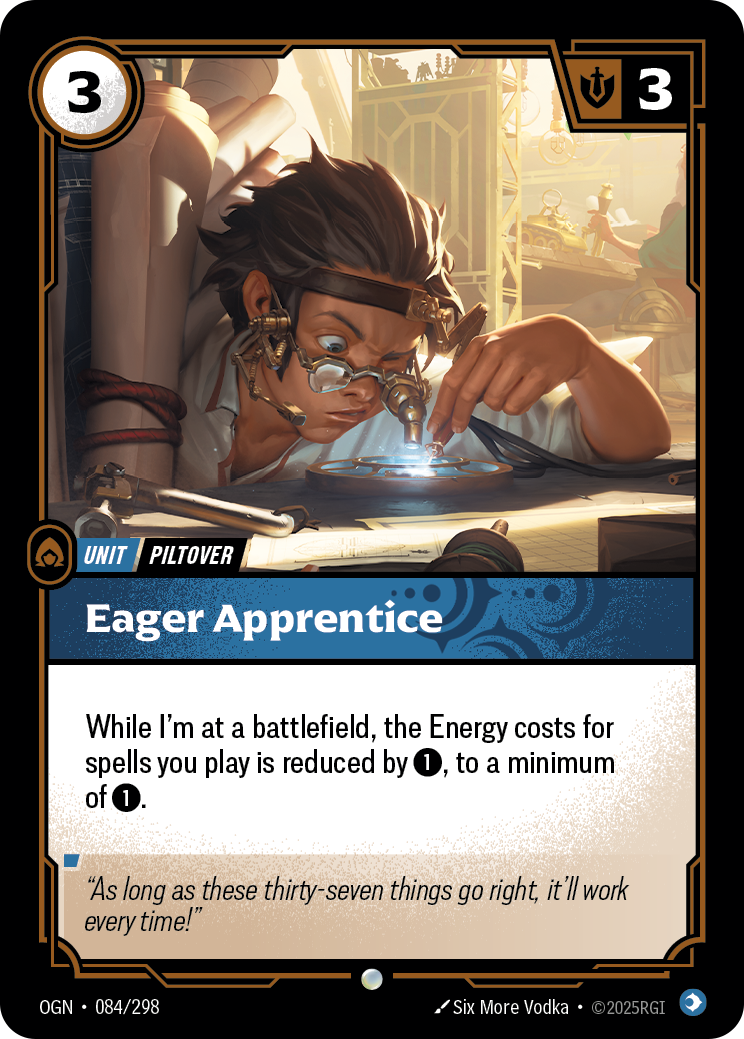 Eager Apprentice (Origins OGN-084)