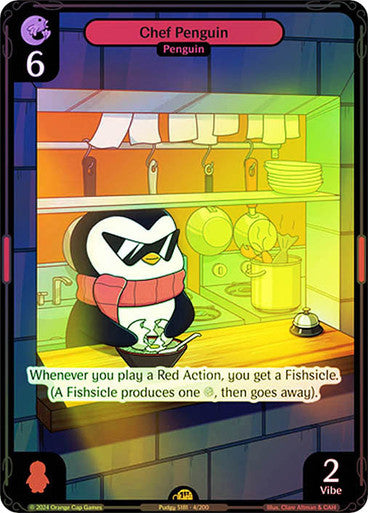 004 - Chef Penguin - Foil