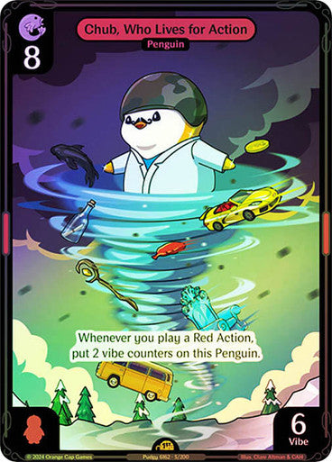 005 - Chub, Who Lives for Action - Foil