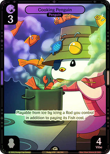146 - Cooking Penguin - Foil