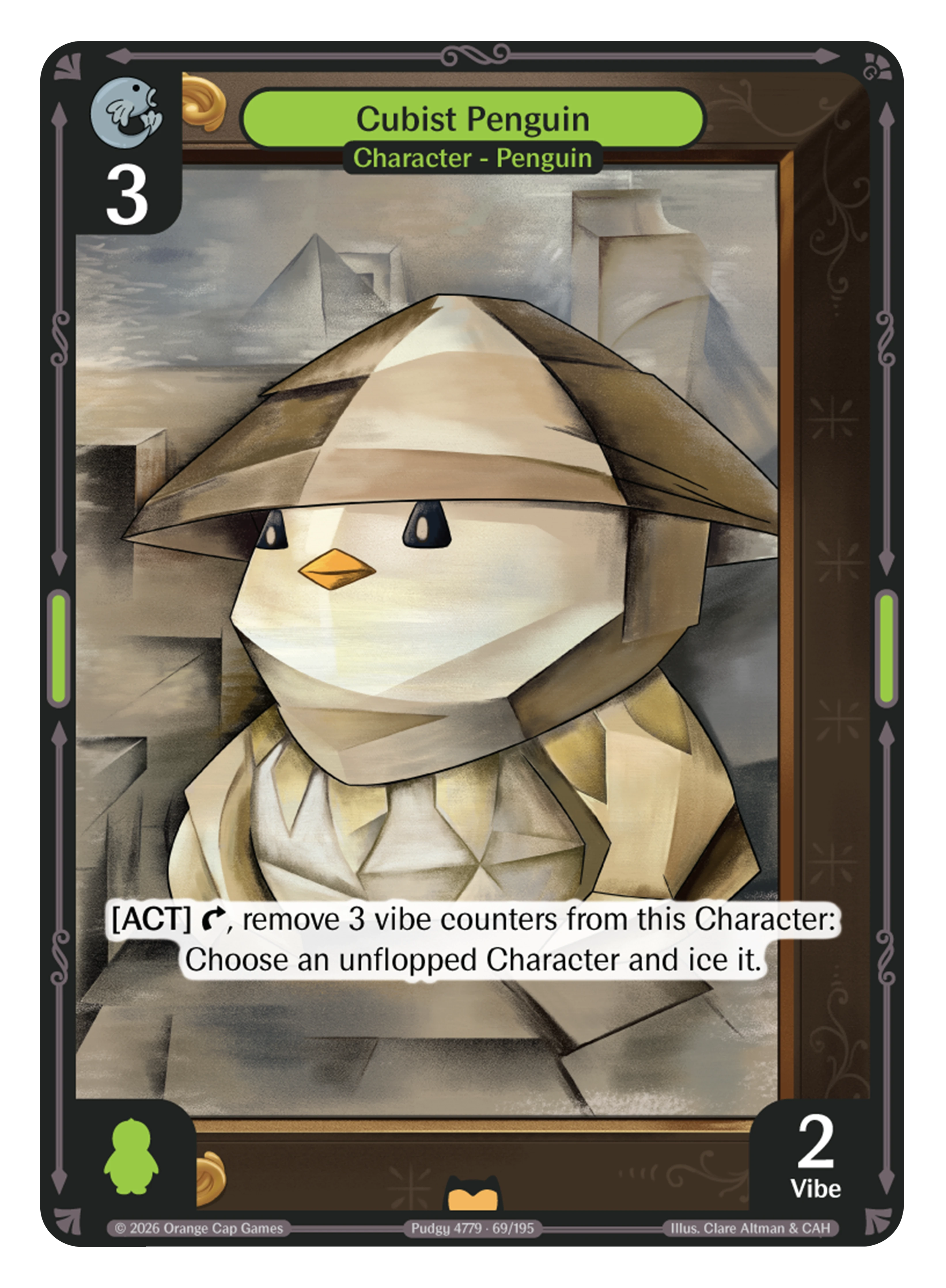 069 - Cubist Penguin