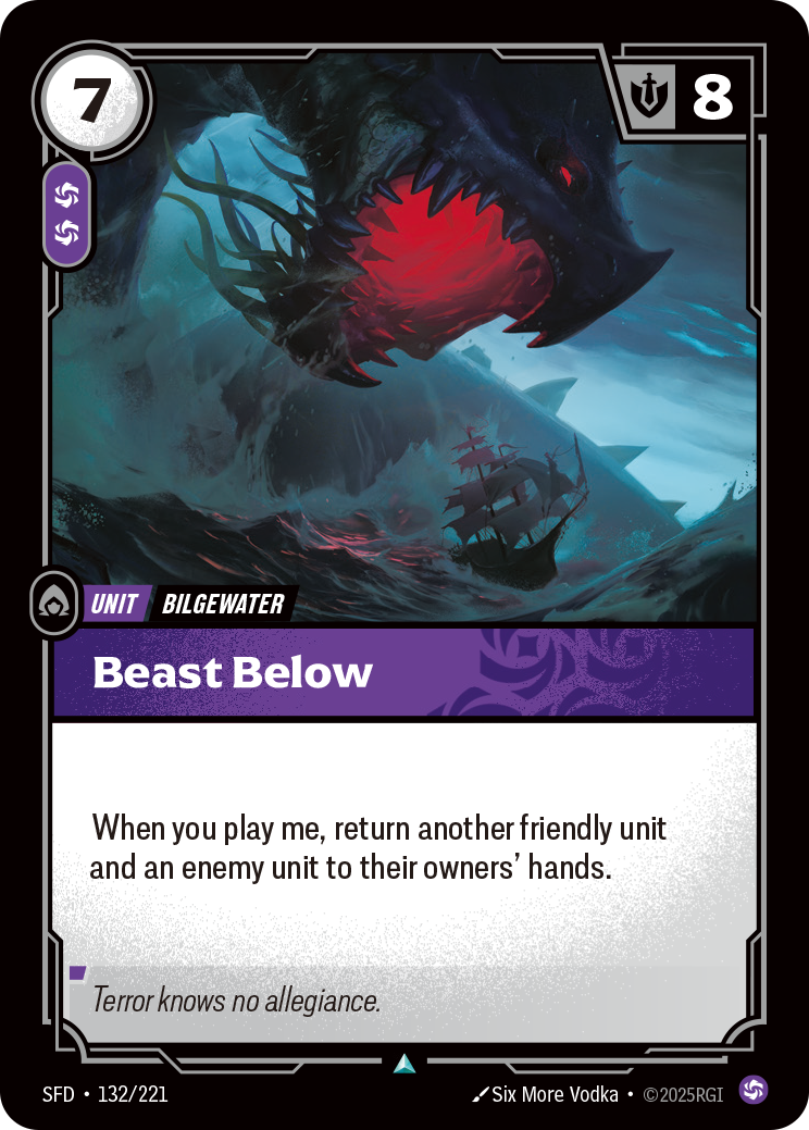 Beast Below (Spiritforged SFD-132)