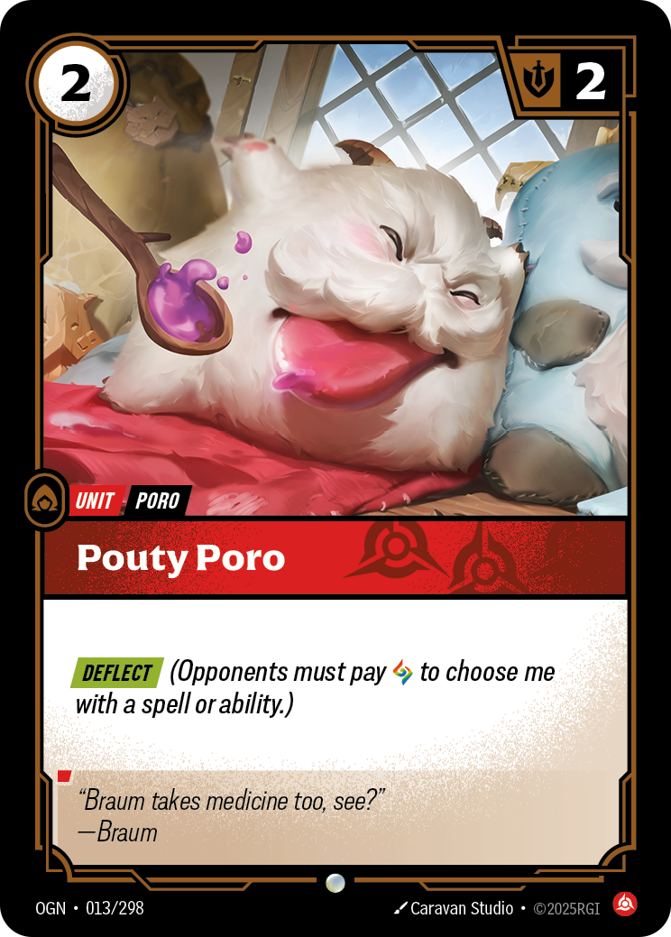 Pouty Poro (Origins OGN-013)