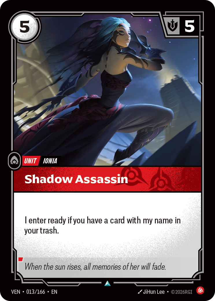 Shadow Assassin (Vendetta VEN-013)