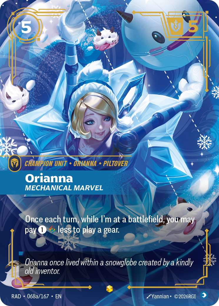 Orianna, Mechanical Marvel (Radiance RAD-068a/167)