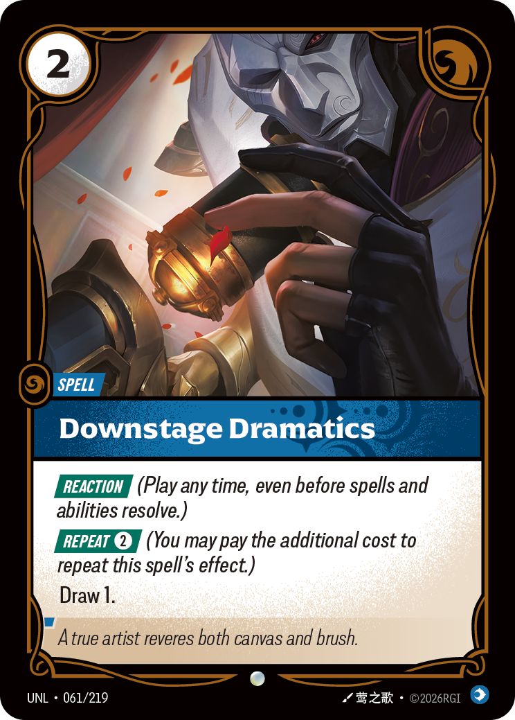 Downstage Dramatics (Unleashed UNL-061)