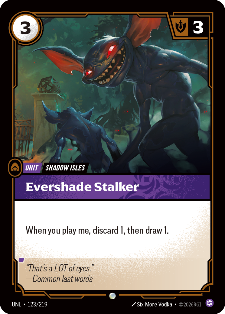 Evershade Stalker (Unleashed UNL-123)