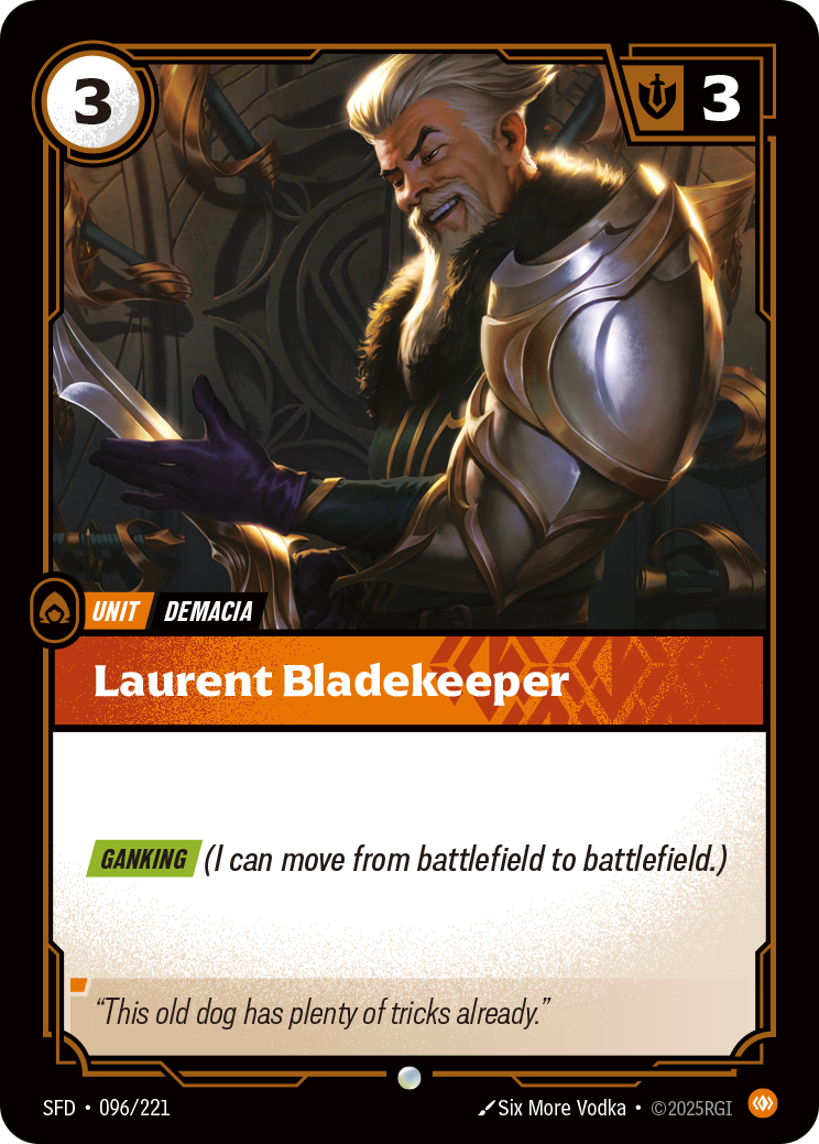 Laurent Bladekeeper (Spiritforged SFD-096)