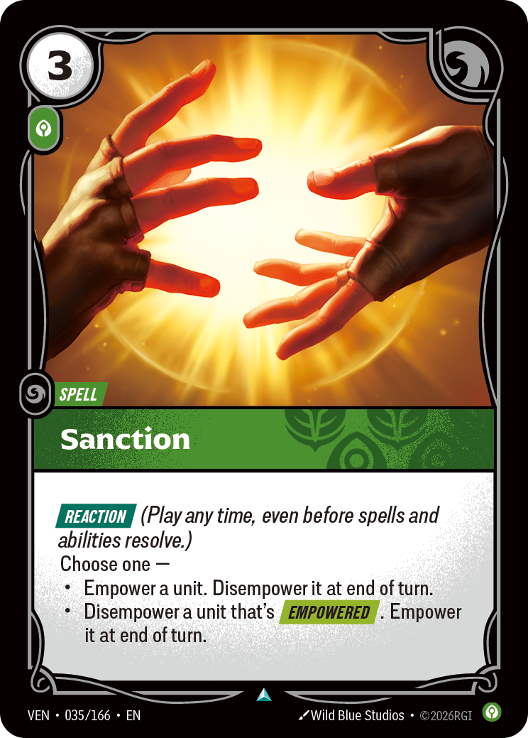 Sanction (Vendetta VEN-035)
